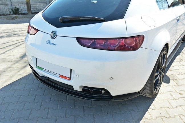 Maxton rear splitter til Alfa Romeo Brera (without vertical bars) – blank sort – billede 1 af 2