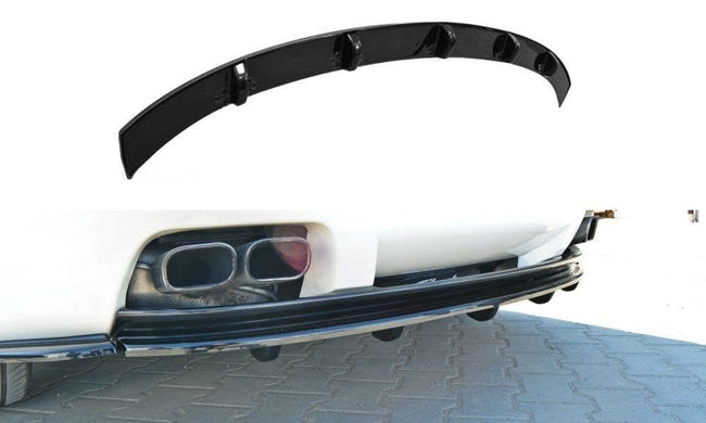 Maxton rear splitter til Alfa Romeo Brera (with vertical bars) – blank sort – billede 1 af 6
