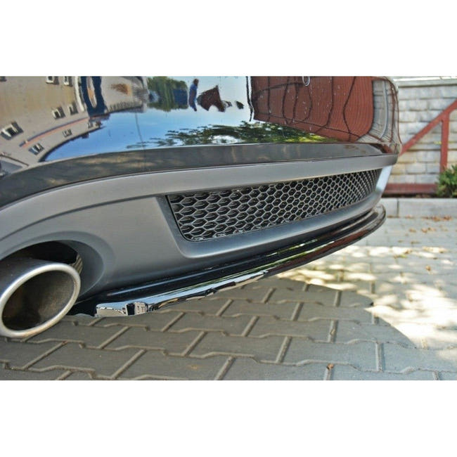 Maxton rear splitter til Audi A5 S-LINE (without a vertical bar) – blank sort – billede 2 af 4