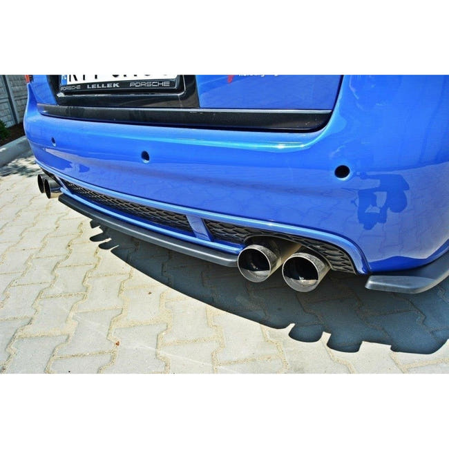Maxton rear splitter til Audi RS6 C5 Avant – blank sort – billede 1 af 3