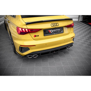 Maxton rear splitter til Audi S3 Sedan 8Y – blank sort – billede 3 af 5
