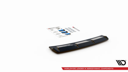 Maxton rear splitter til Audi S3 Sedan 8Y – blank sort – billede 4 af 5