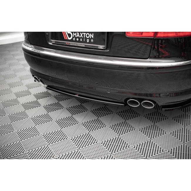Maxton rear splitter til Audi S8 D3 – blank sort – billede 1 af 5
