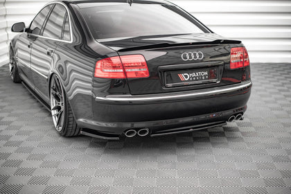 Maxton rear splitter til Audi S8 D3 – blank sort – billede 2 af 5