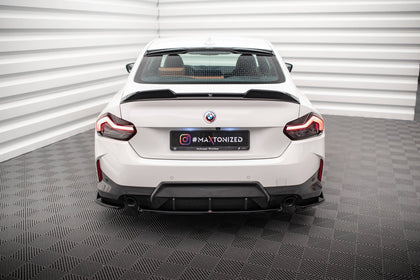 Maxton rear splitter til BMW 2 Coupe M-Pack G42 – blank sort – billede 1 af 5