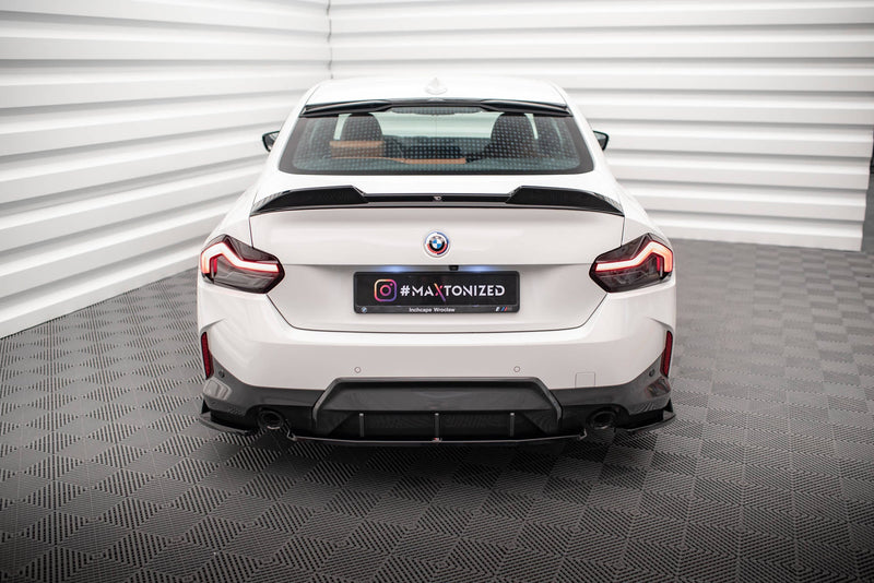 Maxton rear splitter til BMW 2 Coupe M-Pack G42 – blank sort – billede 1 af 5
