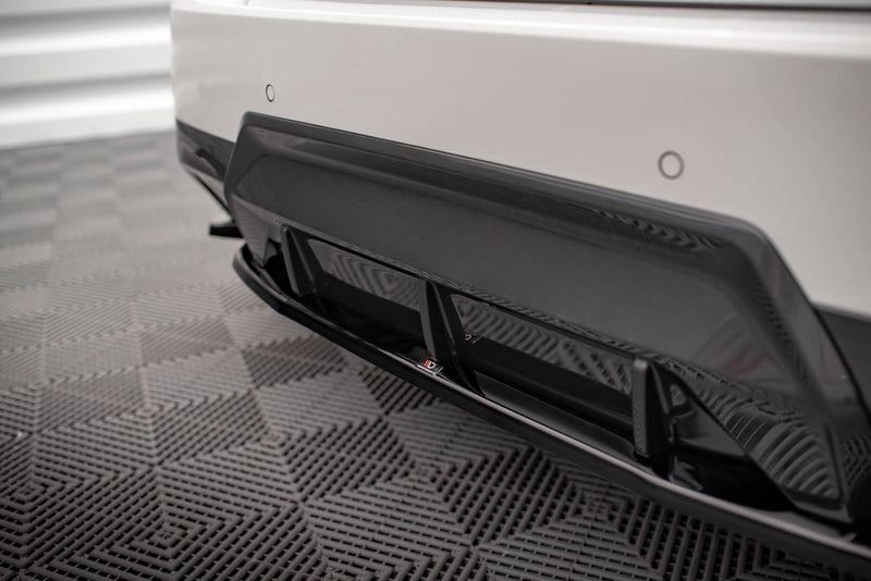 Maxton rear splitter til BMW 2 Coupe M-Pack G42 – blank sort – billede 3 af 5