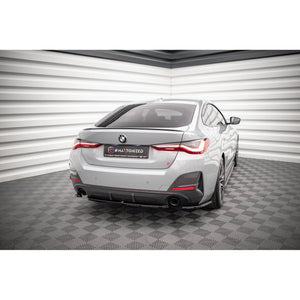 Maxton rear splitter til BMW 4 Gran Coupe M-Pack G26 – blank sort – billede 1 af 5
