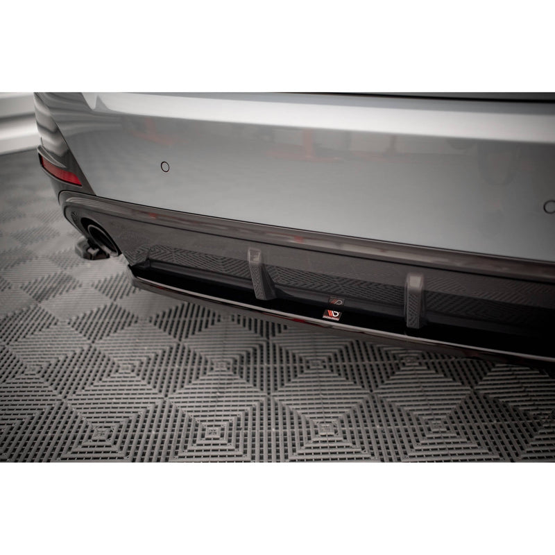 Maxton rear splitter til BMW 4 Gran Coupe M-Pack G26 – blank sort – billede 3 af 5