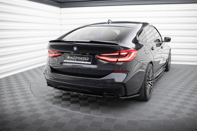 Maxton rear splitter til BMW 6 GT G32 M-Pack – blank sort – billede 1 af 6