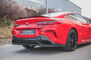 Maxton rear splitter til BMW 8 Coupe M-Pack G15 – blank sort – billede 1 af 6