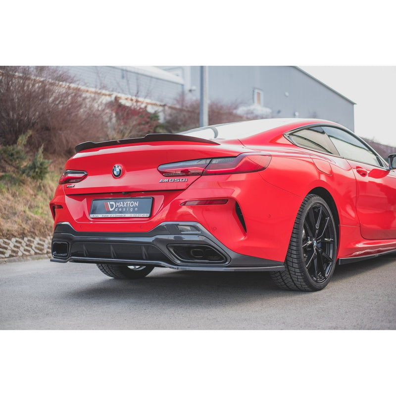 Maxton rear splitter til BMW 8 Coupe M-Pack G15 – blank sort – billede 1 af 6