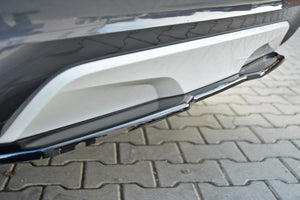 Maxton rear splitter til BMW X4 M-PACK (without a vertical bar) – blank sort – billede 2 af 4