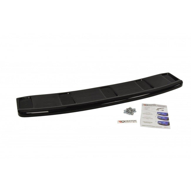Maxton rear splitter til Audi A7 S-Line C7 Facelift – blank sort
