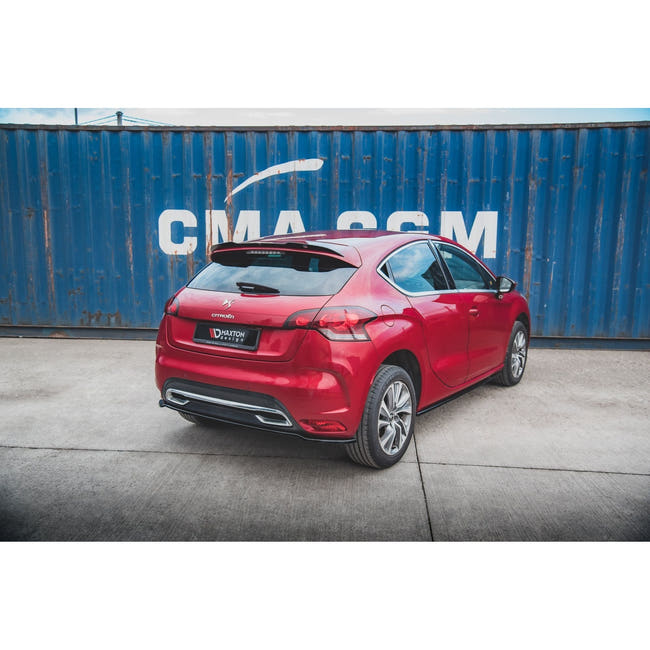 Maxton rear splitter til Citroen DS4 – blank sort – billede 1 af 6