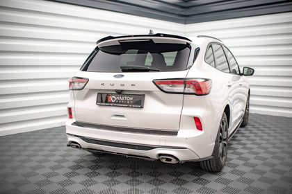 Maxton rear splitter til Ford Kuga ST-Line Mk3 – blank sort – billede 1 af 5