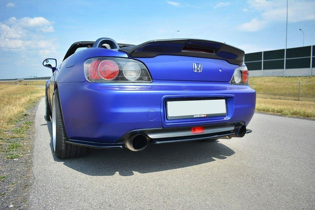 Maxton rear splitter til Honda S2000 – blank sort – billede 1 af 4