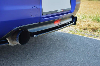Maxton rear splitter til Honda S2000 – blank sort – billede 2 af 4