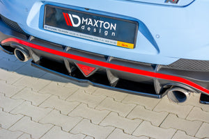 Maxton rear splitter til Hyundai I30 N Mk3 Fastback – blank sort – billede 2 af 5