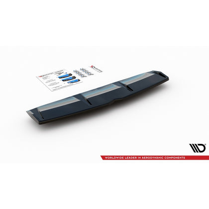 Maxton rear splitter til Hyundai I30 N Mk3 Fastback – blank sort – billede 4 af 5