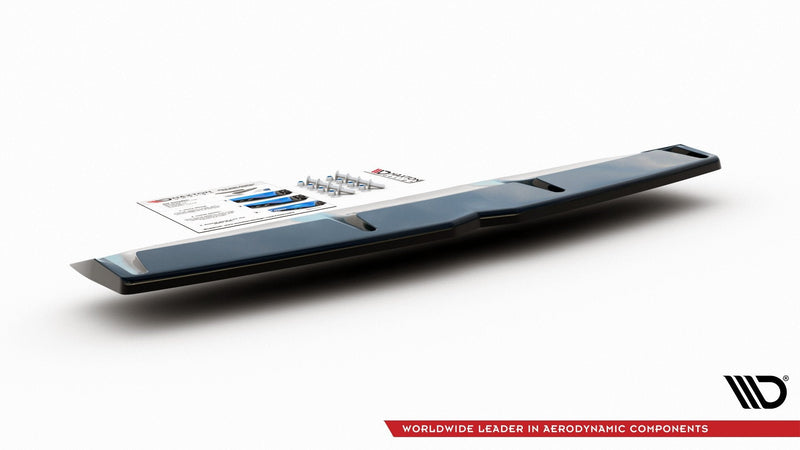 Maxton rear splitter til Hyundai I30 N Mk3 Fastback – blank sort – billede 5 af 5