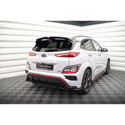 Maxton rear splitter til Hyundai Kona N Mk1 – blank sort – billede 2 af 6