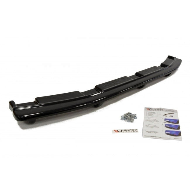 Maxton rear splitter til Mazda 3 Mk2 MPS (with vertical bars) – blank sort – billede 2 af 3