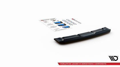 Maxton rear splitter til Mazda CX-3 – blank sort – billede 3 af 4