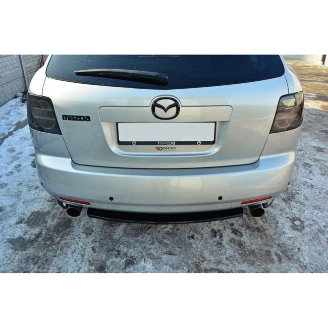 Maxton rear splitter til Mazda CX-7 – blank sort – billede 1 af 3