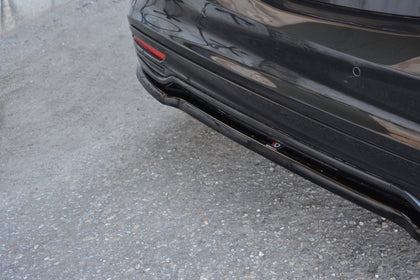 Maxton rear splitter til Mercedes-Benz S-CLASS AMG-LINE W222 – blank sort – billede 3 af 6