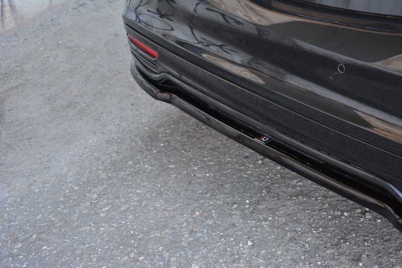 Maxton rear splitter til Mercedes-Benz S-CLASS AMG-LINE W222 – blank sort – billede 3 af 6