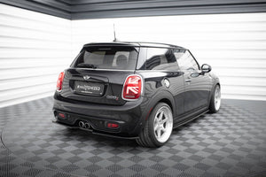 Maxton rear splitter til Mini Cooper S F56 / F56 Facelift – blank sort – billede 1 af 4