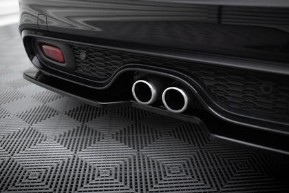 Maxton rear splitter til Mini Cooper S F56 / F56 Facelift – blank sort – billede 2 af 4