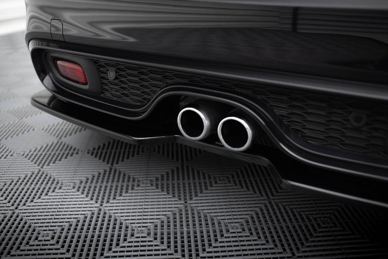 Maxton rear splitter til Mini Cooper S F56 / F56 Facelift – blank sort – billede 2 af 4