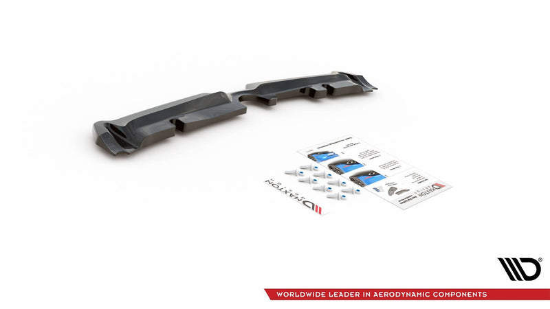 Maxton rear splitter til Mini Countryman Mk2 F60 JCW – blank sort – billede 6 af 6
