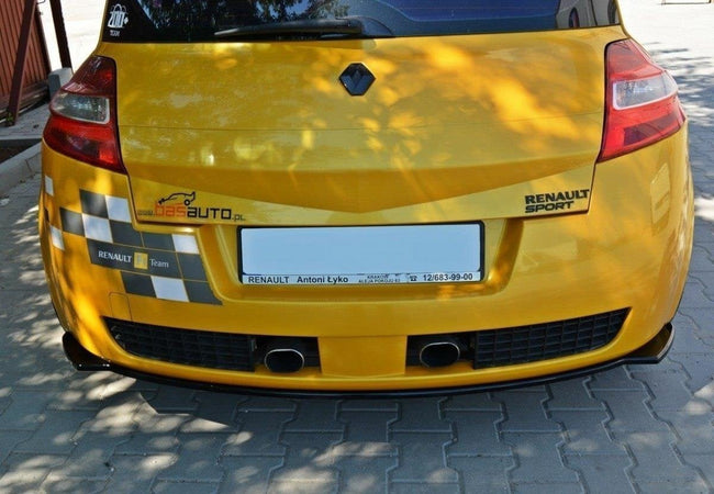 Maxton rear splitter til Renault Megane Mk2 RS – blank sort – billede 1 af 5