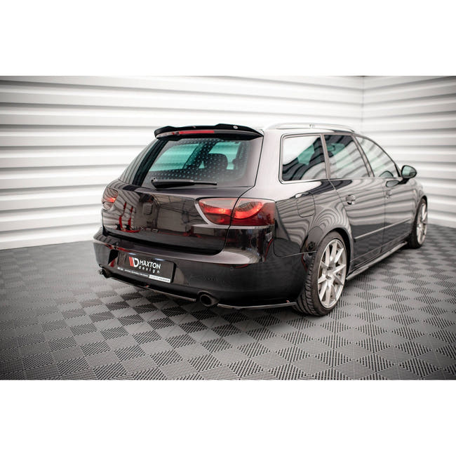 Maxton rear splitter til Seat Exeo – blank sort – billede 2 af 5