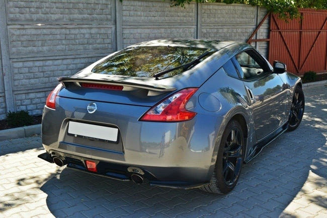 Maxton rear splitter til Nissan 370Z – blank sort – billede 2 af 3