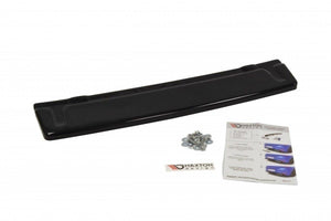 Maxton rear splitter til Volkswagen Golf Mk7 R (without vertical bars) – blank sort