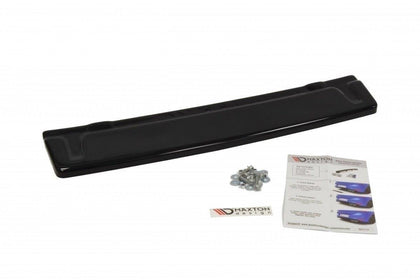 Maxton rear splitter til Volkswagen Golf Mk7 R (without vertical bars) – blank sort