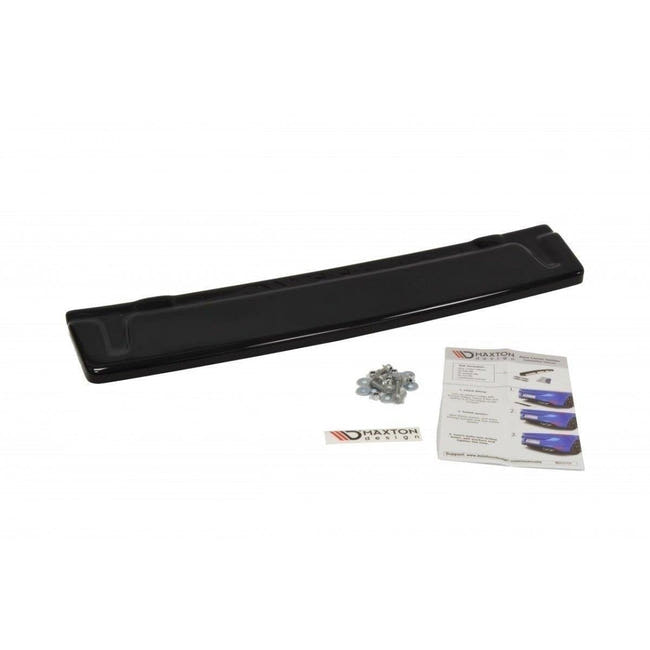 Maxton rear splitter til Volkswagen Golf Mk7 R (without vertical bars) – blank sort