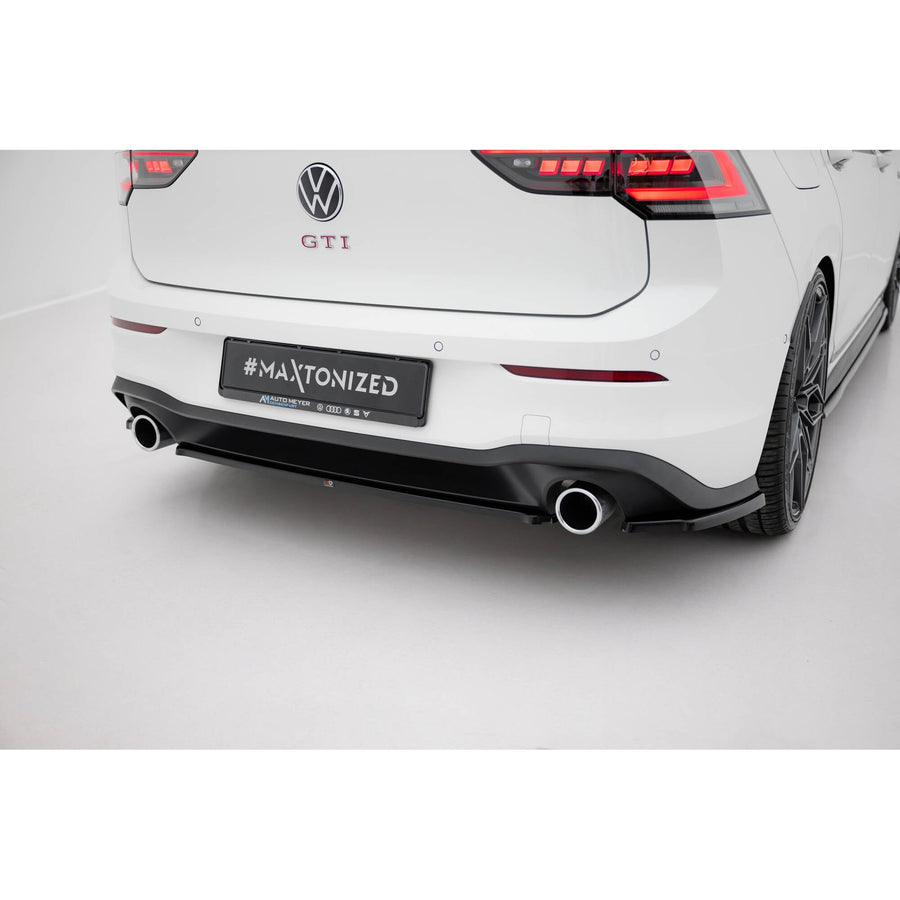 Maxton rear splitter til Volkswagen Golf GTI Mk8 – blank sort – billede 1 af 12
