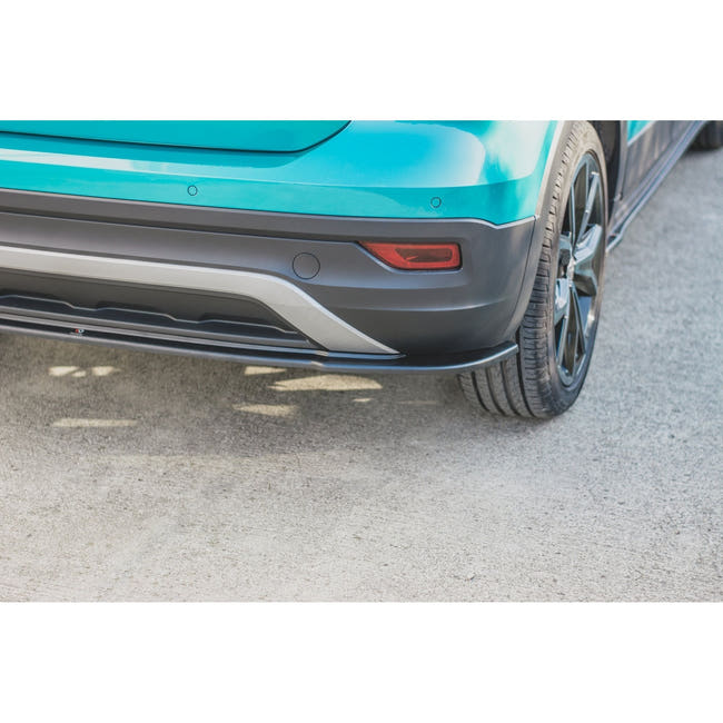 Maxton rear splitter til Volkswagen T-Cross – blank sort – billede 2 af 6