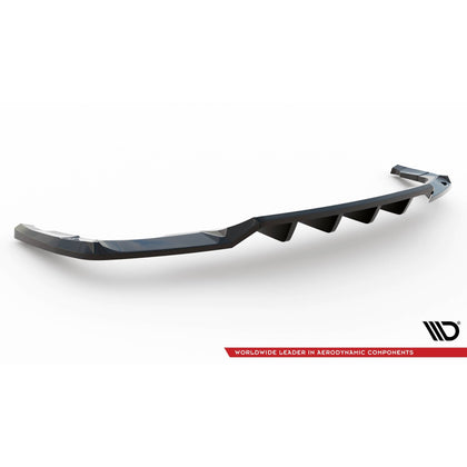 Maxton rear splitter til Audi Q5 S-Line SUV Mk2 Facelift – blank sort – billede 7 af 8