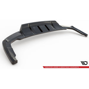Maxton rear splitter til Audi Q5 S-Line SUV Mk2 Facelift – blank sort – billede 8 af 8