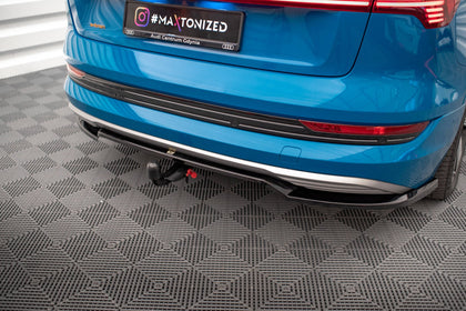 Maxton rear splitter til Audi e-tron – blank sort – billede 3 af 9