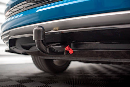 Maxton rear splitter til Audi e-tron – blank sort – billede 4 af 9