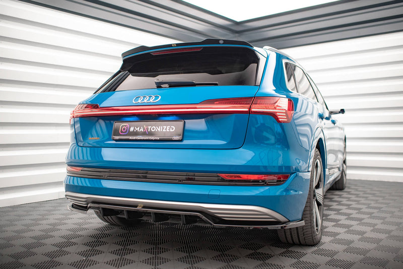 Maxton rear splitter til Audi e-tron – blank sort – billede 1 af 9