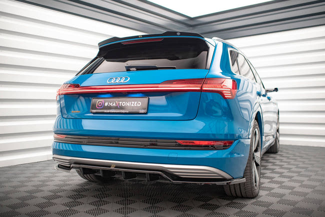 Maxton rear splitter til Audi e-tron – blank sort – billede 1 af 9