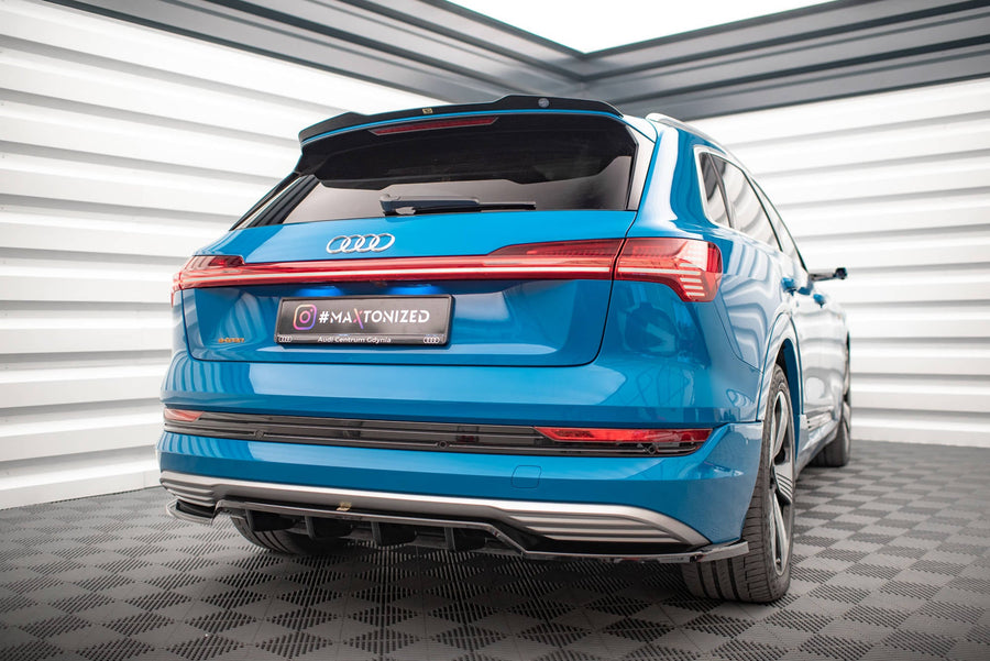 Maxton rear splitter til Audi e-tron – blank sort – billede 1 af 9